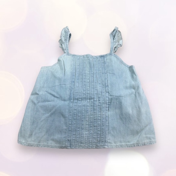 NWT abercrombie kids Denim Tank Top - Picture 1 of 6